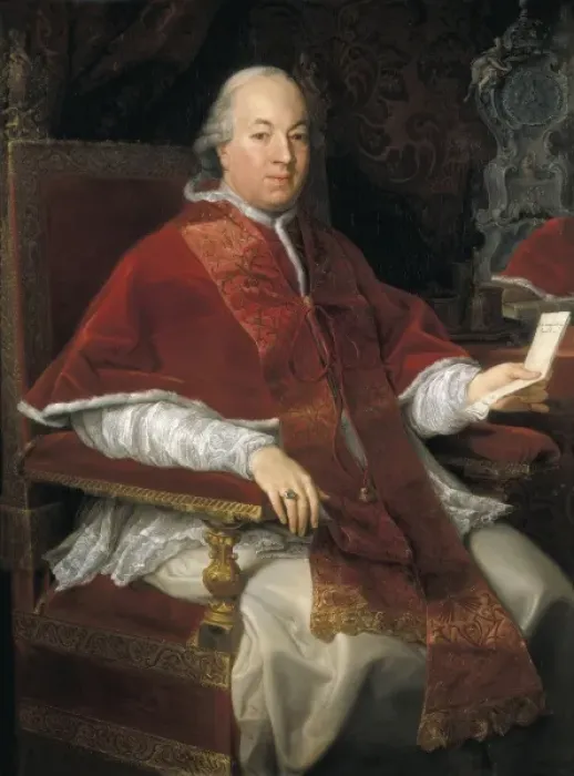 Framed Print : BATONI, Pompeo Girolamo (1708-1787). Pope Pius Framed Print : BATONI, Pompeo Girolamo (1708-1787). Pope Pius