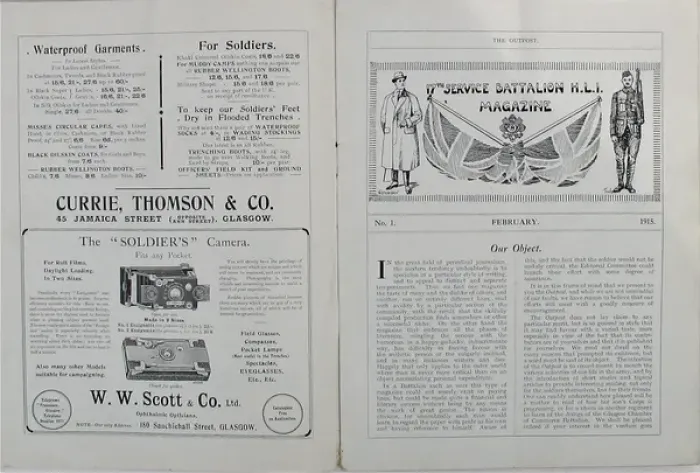 Framed Print : Battalion Ballads from 17th Bat. Highland Light Infantry Framed Print : Battalion Ballads from 17th Bat. Highland Light Infantry