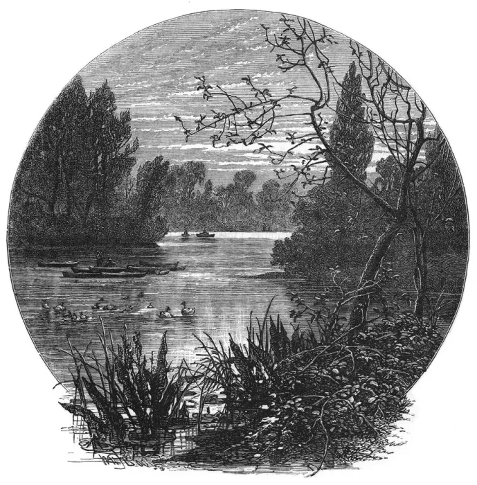 Framed Print : Battersea Park Framed Print : Battersea Park