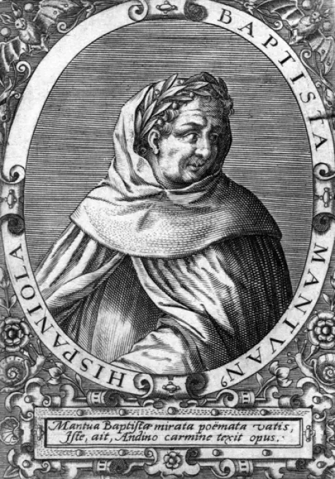 Framed Print : Battista Mantuan Spagnoli Framed Print : Battista Mantuan Spagnoli