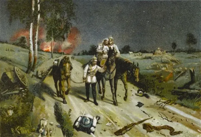 Framed Print : After the Battle Framed Print : After the Battle