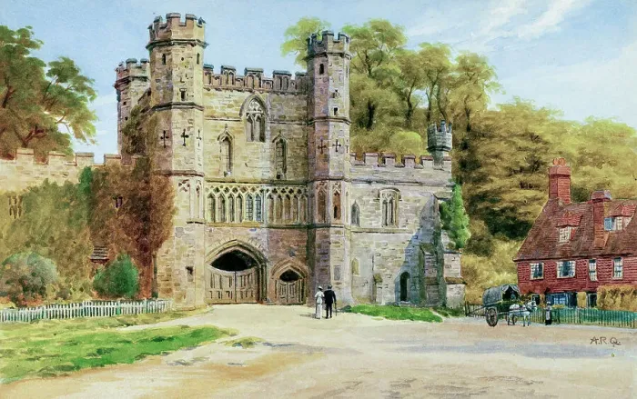 Framed Print : Battle Abbey, Battle, East Sussex Framed Print : Battle Abbey, Battle, East Sussex