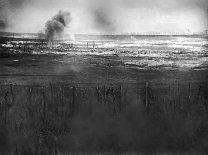 Framed Print : Battle of Albert 1916 Framed Print : Battle of Albert 1916
