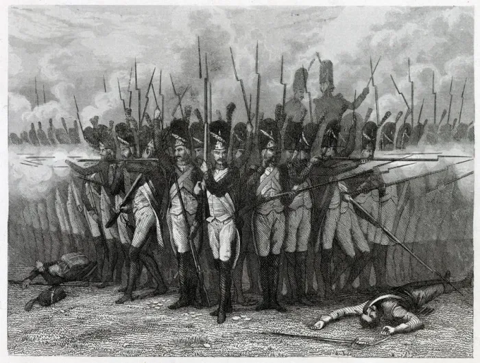 Framed Print : At the battle of BAYLEN the French under Dupont are utterly defeated by the Spanish Framed Print : At the battle of BAYLEN the French under Dupont are utterly defeated by the Spanish