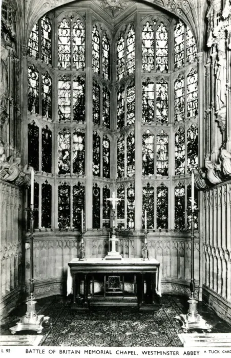 Framed Print : Battle of Britain Memorial Chapel, Westminster Abbey