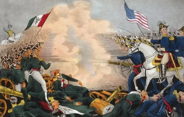 Battle of Buena Vista--Fought February 23d, 1847--The Americ