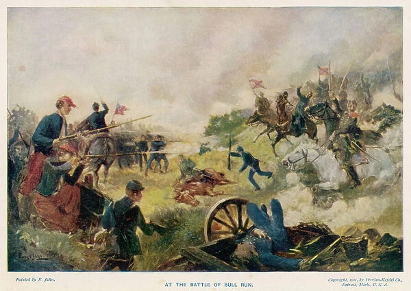 Battle of Bull Run  /  Jahn