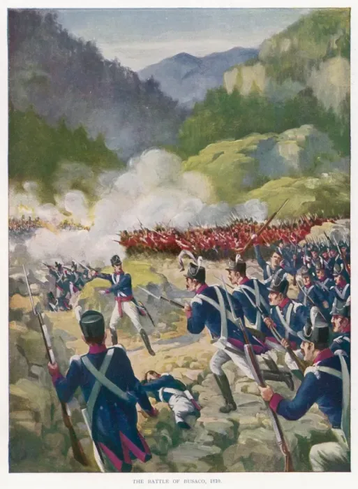 Framed Print : Battle of Busaco 1810 Framed Print : Battle of Busaco 1810