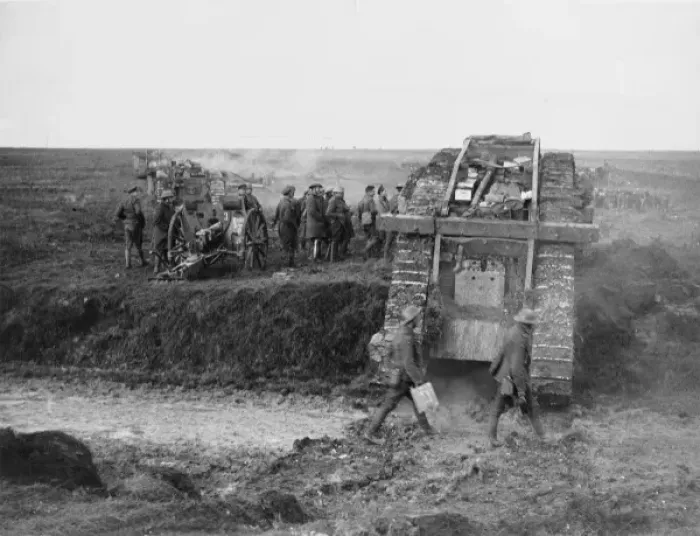 Framed Print : Battle of Cambrai 1917 Framed Print : Battle of Cambrai 1917