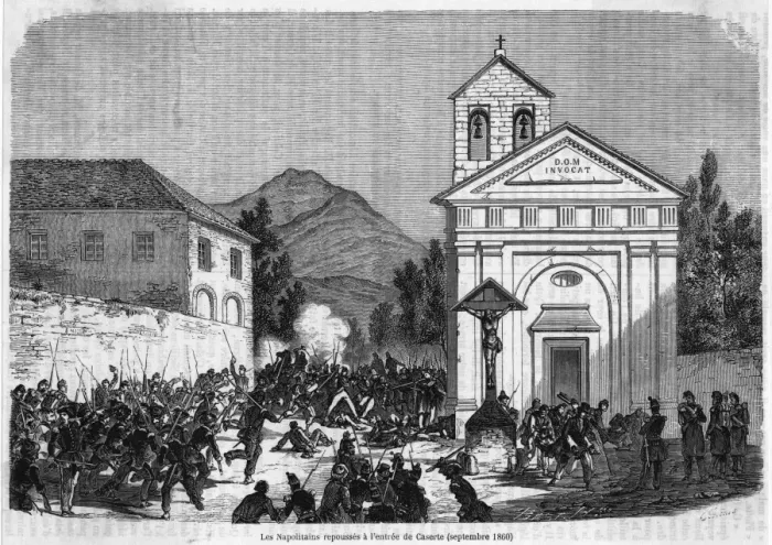 Framed Print : Battle of Caserta Framed Print : Battle of Caserta