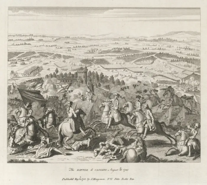 Framed Print : Battle of Cassano