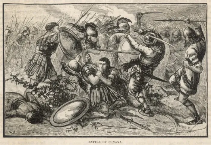 Framed Print : Battle of Cunaxa 401 Bc Framed Print : Battle of Cunaxa 401 Bc
