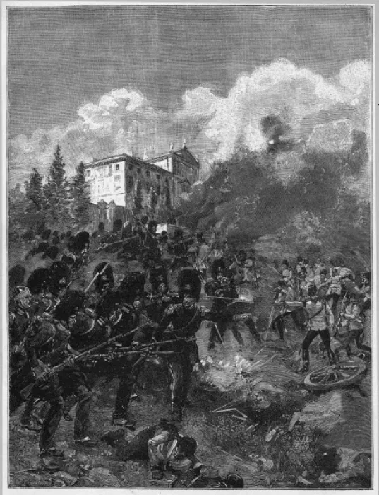 Framed Print : Battle of Custoza Framed Print : Battle of Custoza