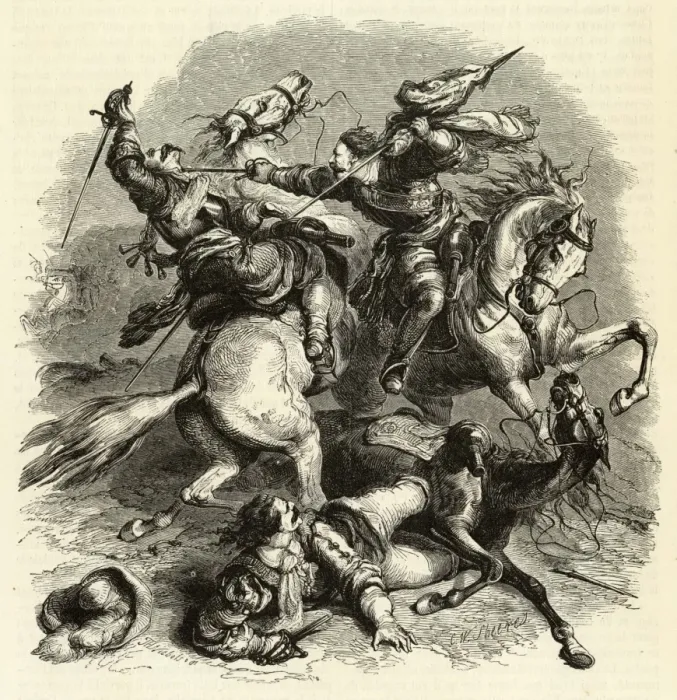 Framed Print : Battle of Edgehill 1642 Framed Print : Battle of Edgehill 1642