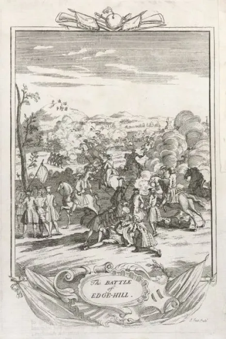 Framed Print : Battle of Edgehill Framed Print : Battle of Edgehill