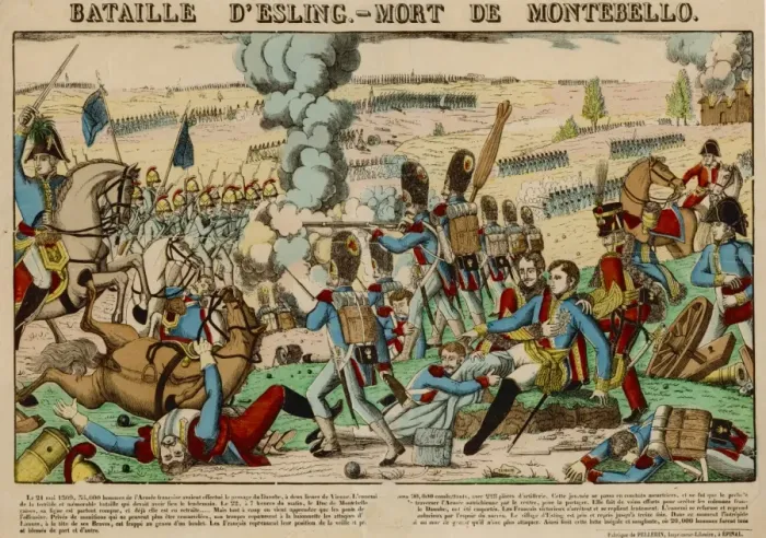 Framed Print : Battle of Essling 1809 Framed Print : Battle of Essling 1809