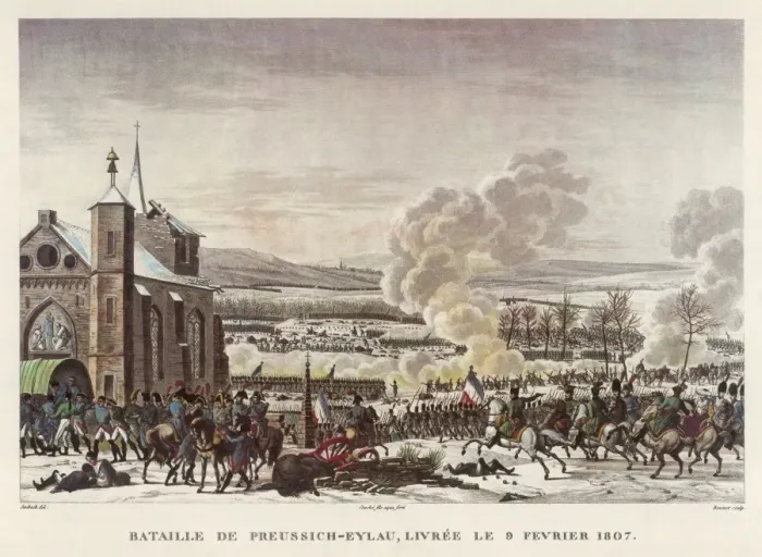 Framed Print : Battle of Eylau Framed Print : Battle of Eylau