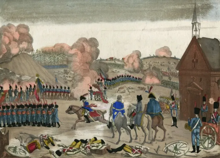 Framed Print : Battle of Eylau (Anon) Framed Print : Battle of Eylau (Anon)