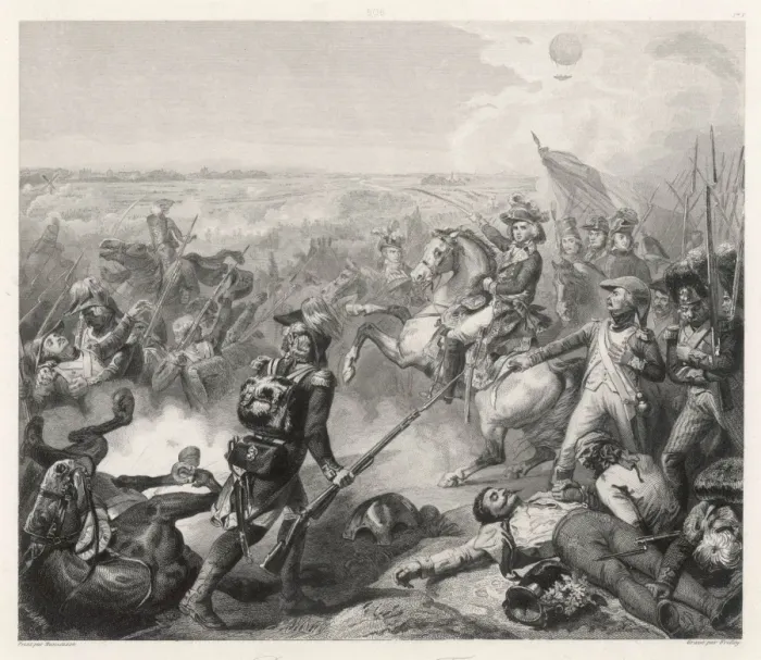Framed Print : Battle of Fleurus Framed Print : Battle of Fleurus