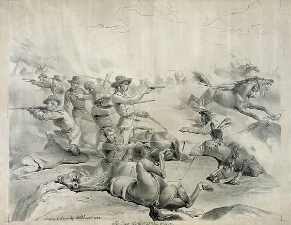 The last battle of Gen. Custer