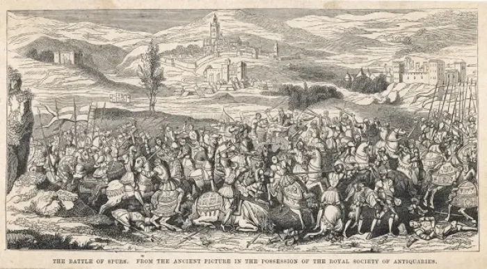 Framed Print : Battle of Guinegatte - 1 Framed Print : Battle of Guinegatte - 1