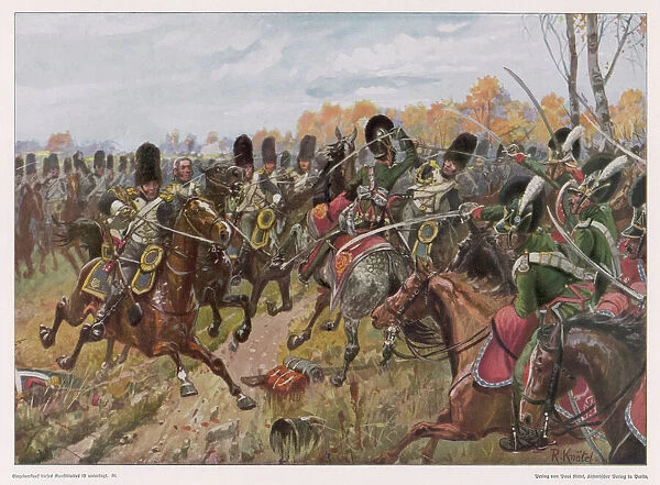 Battle Hanau Oct 1813