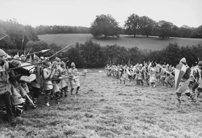 Framed Print : Battle of Hastings Framed Print : Battle of Hastings
