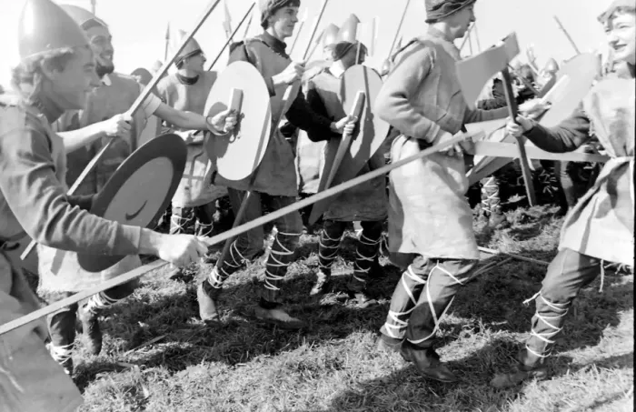 Framed Print : Battle of Hastings re-enactment Framed Print : Battle of Hastings re-enactment