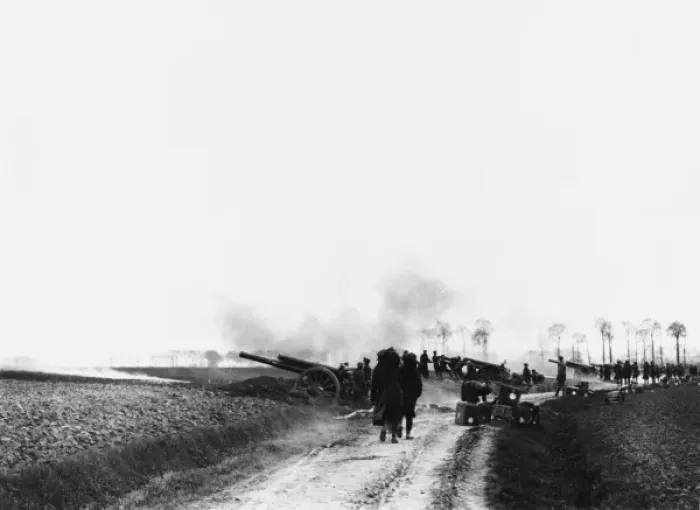 Framed Print : Battle of Hazebrouck 1918 Framed Print : Battle of Hazebrouck 1918