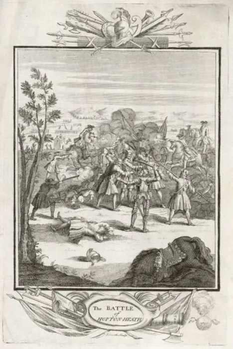 Framed Print : Battle of Hopton Heath Framed Print : Battle of Hopton Heath