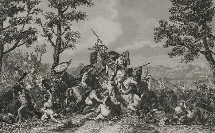 Framed Print : Battle of the Hydaspes (326 BC) Framed Print : Battle of the Hydaspes (326 BC)