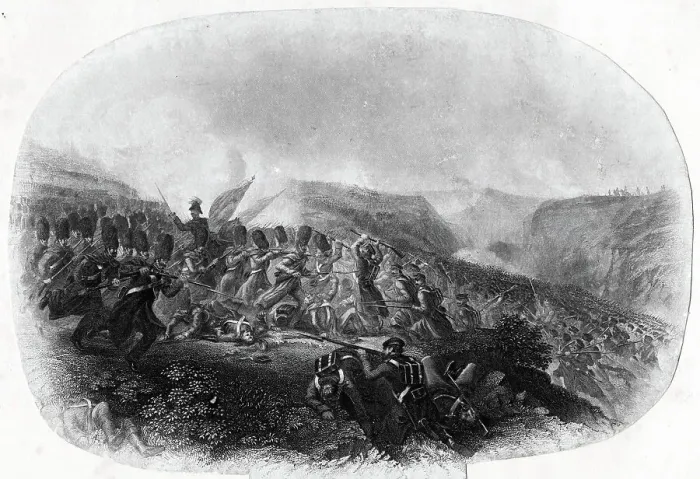 Framed Print : Battle of Inkermann, Crimean War, November 1854 Framed Print : Battle of Inkermann, Crimean War, November 1854
