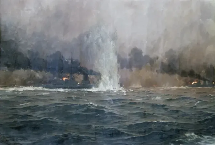 Framed Print : Battle of Jutland, WW1 Framed Print : Battle of Jutland, WW1