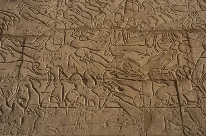 Framed Print : Battle of Kadesh (1274 B. C. ). Ramesseum. Egypt Framed Print : Battle of Kadesh (1274 B. C. ). Ramesseum. Egypt