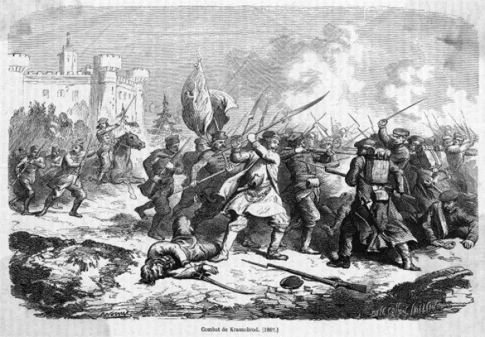 Framed Print : Battle of Krasnobrod Framed Print : Battle of Krasnobrod