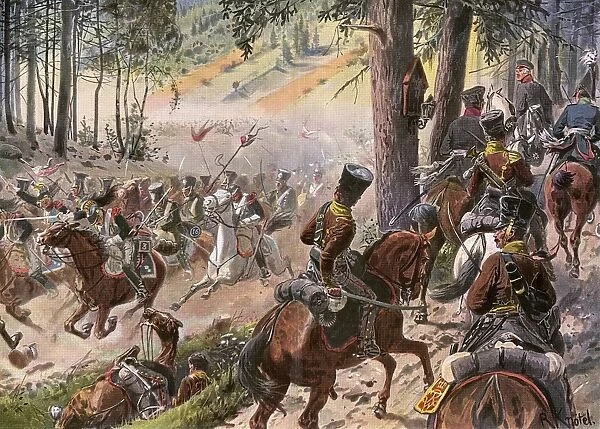 The Battle of Kulm and the French Break Through