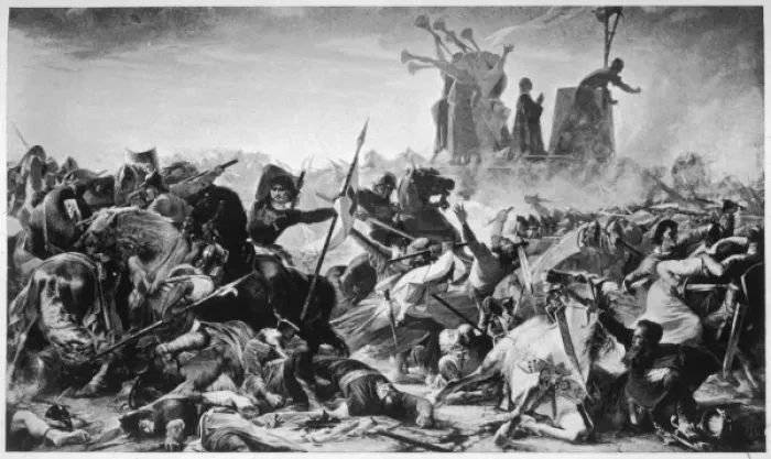 Framed Print : Battle of Legnano 1176 Framed Print : Battle of Legnano 1176