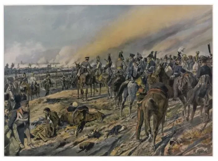 Framed Print : Battle of Leipzig Day 3 Framed Print : Battle of Leipzig Day 3