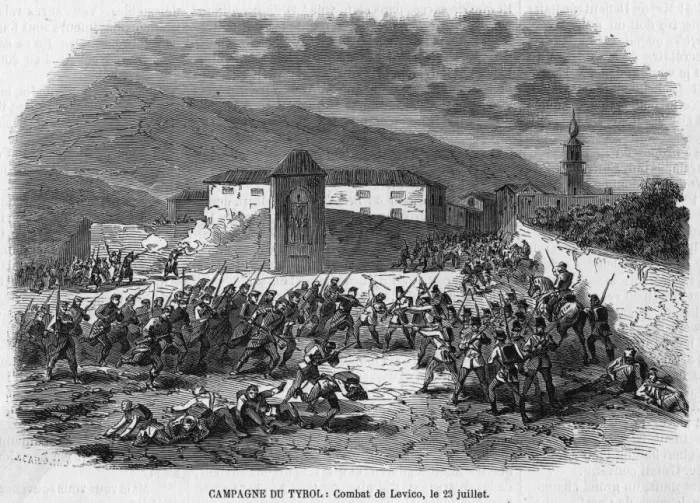 Framed Print : Battle of Levico Framed Print : Battle of Levico