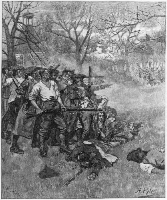 Framed Print : Battle of Lexington Framed Print : Battle of Lexington