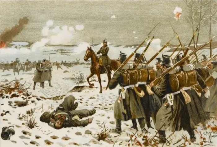 Framed Print : Battle of Lisaine Framed Print : Battle of Lisaine
