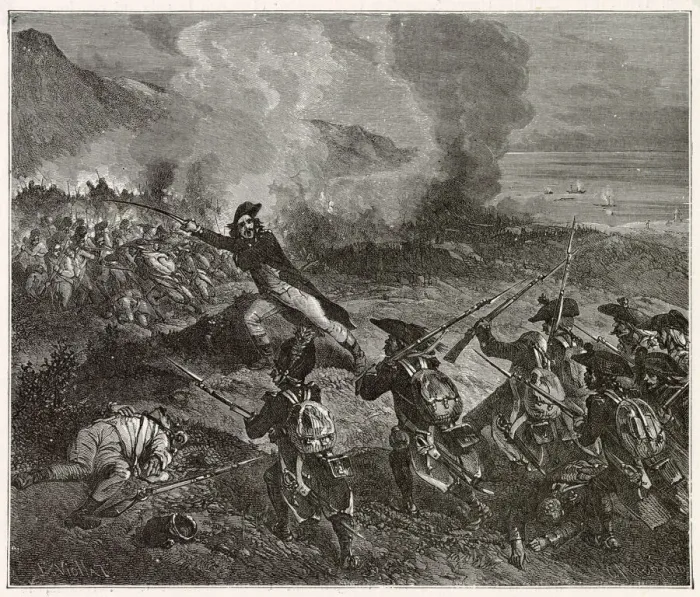Framed Print : Battle of Loano The French defeat the Austrians Date: 23-24 November 1795 Framed Print : Battle of Loano The French defeat the Austrians Date: 23-24 November 1795