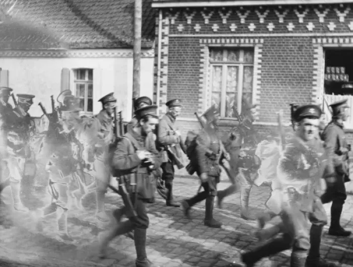 Framed Print : Battle of Loos 1915 Framed Print : Battle of Loos 1915