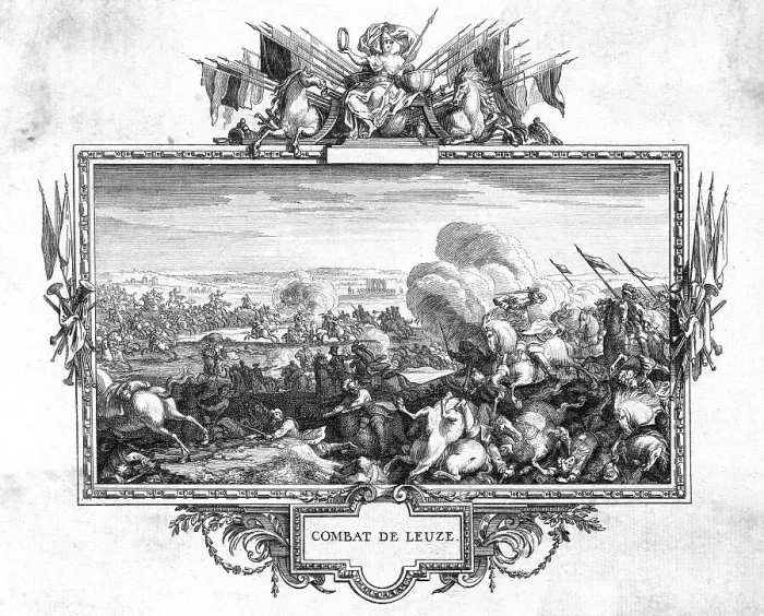 Framed Print : BATTLE OF LUTZEN 1632 Framed Print : BATTLE OF LUTZEN 1632