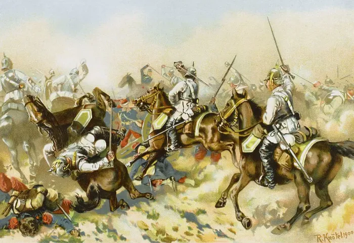 Framed Print : BATTLE OF MARS-LE-TOUR Framed Print : BATTLE OF MARS-LE-TOUR