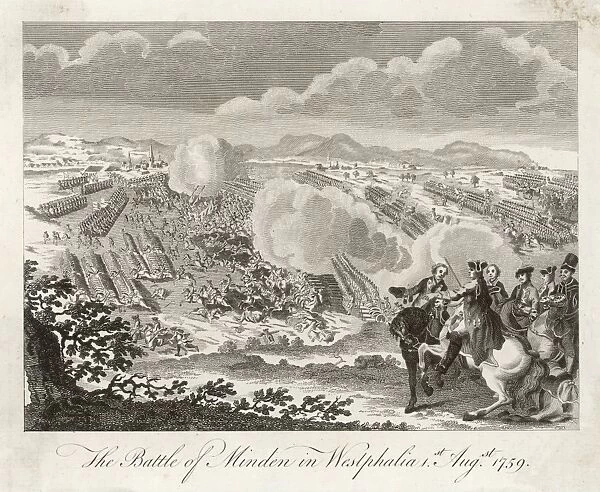 Battle of Minden. BATTLE OF MINDEN The Prussians