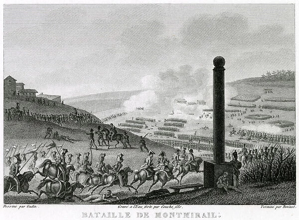 At the battle of MONTMIRAIL the French under Napoleon defeat the Allies under Yorck