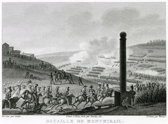 Framed Print : At the battle of MONTMIRAIL the French under Napoleon defeat the Allies under Yorck Framed Print : At the battle of MONTMIRAIL the French under Napoleon defeat the Allies under Yorck
