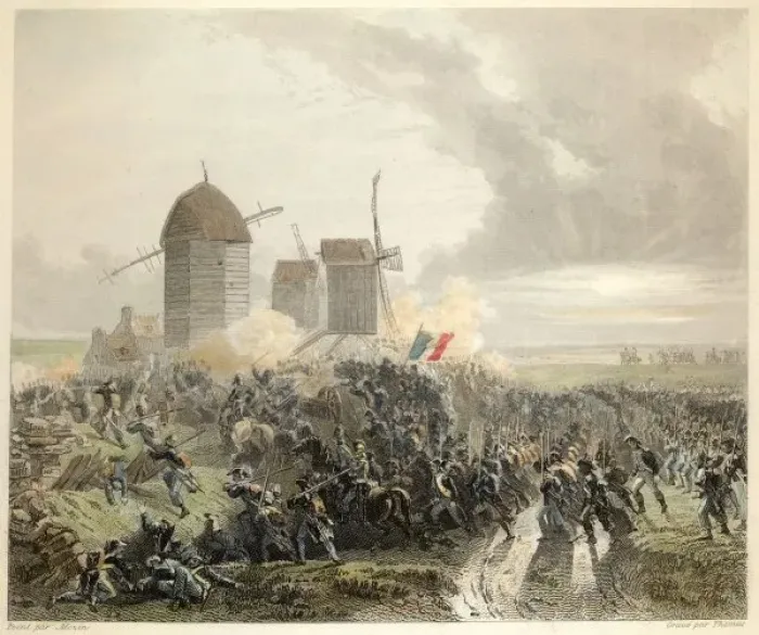 Framed Print : Battle of Moucron Framed Print : Battle of Moucron