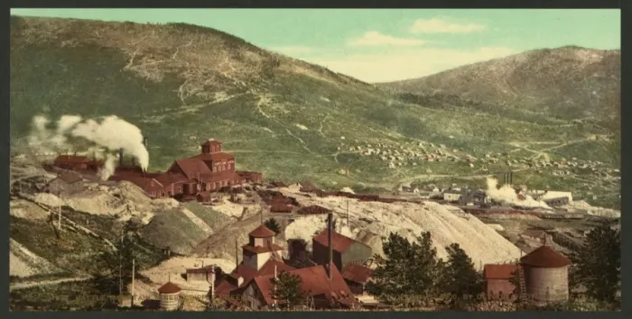 Framed Print : Battle Mountain mines, Cripple Creek Framed Print : Battle Mountain mines, Cripple Creek